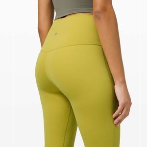 Lululemon Align High-Rise Pant 25” Soleil Size 10